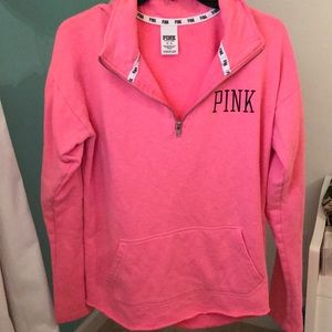 VS PINK Half Zip